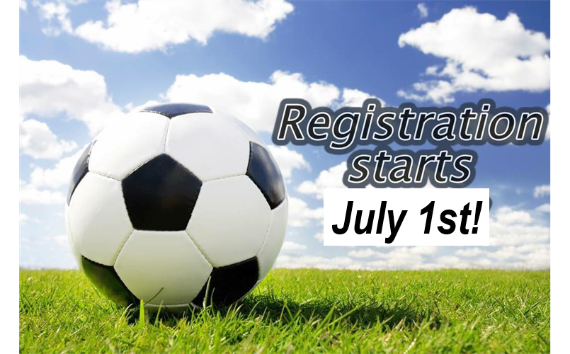 Registration Starts July 1, 2021